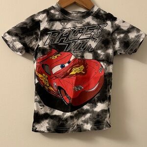 Disney Cars Lightning McQueen T-Shirt - Red and Black